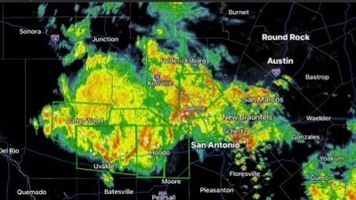 A tornado impacted northwest San Antonio on Wednesday, particularly near I-10 and Shavano Park (NWS)