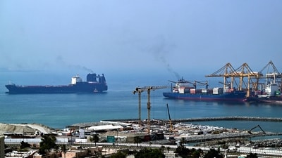 This move comes amid an escalating maritime security crisis in West Asia after attacks on two commercial ships in the Strait of Hormuz. (AFP)