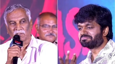 అనిల్ రావిపూడి పెద్ద డైరెక్టర్ అయిపోయాడు-ఫోన్ కూడా లిఫ్ట్ చేయలేదు: తమ్మారెడ్డి భరద్వాజ (youtube) అనిల్ రావిపూడి పెద్ద డైరెక్టర్ అయిపోయాడు-ఫోన్ కూడా లిఫ్ట్ చేయలేదు: తమ్మారెడ్డి భరద్వాజ (youtube)