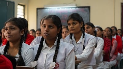 Every year, around 12,000 INSPIRE-SHE scholarships of  ₹80,000 annually are awarded to students between 17 and 22 pursuing undergraduate and postgraduate studies in basic and natural sciences. (Representative)
