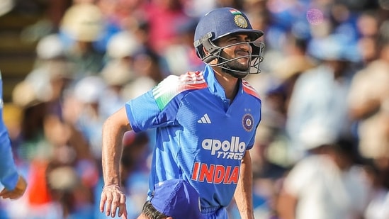 Shubman Gill has issues with cramps during the 1st ODI.(ANI Pic Service)
