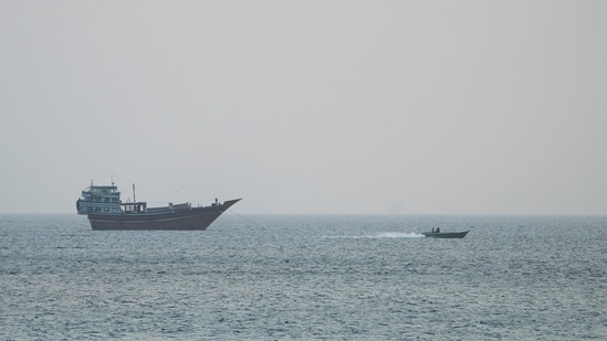Iran’s paramilitary Revolutionary Guard threatened Wednesday to halt all energy exports from the Middle East over the blockade.(REUTERS)