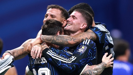 England vs Argentina: Messi rescues ARG to take them to final - Action in Images
