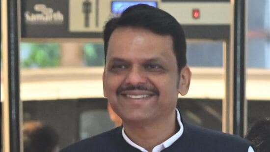 Mumbai, India - July 6, 2026: CM Devendra Fadnavis during monsoon assembly session at Vidhan Bhavan in Mumbai, India, on Monday, July 6, 2026. (Photo by Anshuman Poyrekar/Hindustan Times) (Anshuman Poyrekar/HT Photo)