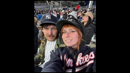Kaitlyn Tracey, a Canadian woman living in New Jersey, was arrested after police accused her of slapping a teenage girl wearing Trump- and ICE-branded clothing(gravmasterhash/Instagram)