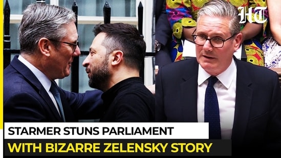 Starmer stuns parliament with bizarre Zelensky story in final PMQs