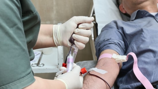 Going through a medical screening is important ahead of donating blood.