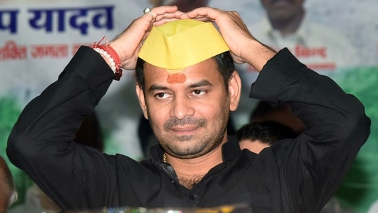 Janshakti Janta Dal chief Tej Pratap Yadav