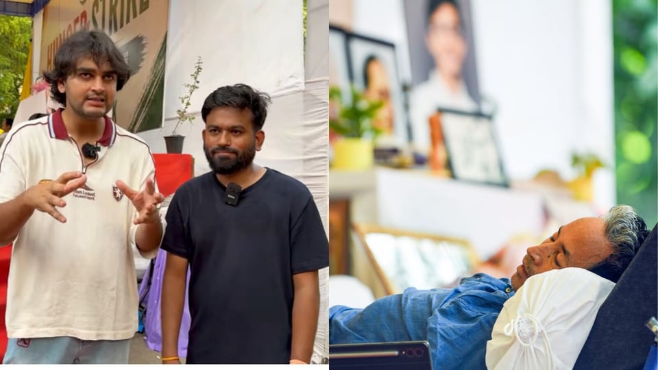 সোনম ওয়াংচুকের অনশন মঞ্চে ফুড ভ্লগিং! ভাইরাল ভিডিও ঘিরে তোলপাড় সোশ্যাল মিডিয়া (YouTube/ANI)