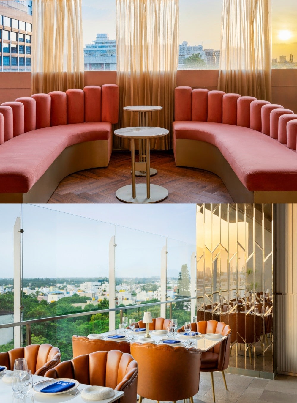 Golden hour hits differently when you’re suspended five floors up, framed by floor-to-ceiling glass and a sea of greenery. (Pics: Janot) Golden hour hits differently when you’re suspended five floors up, framed by floor-to-ceiling glass and a sea of greenery. (Pics: Janot)