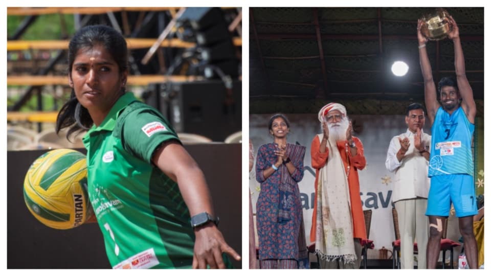 Nandhini and Manikandan are role models. (Picture credit: Isha Outreach) Nandhini and Manikandan are role models. (Picture credit: Isha Outreach)