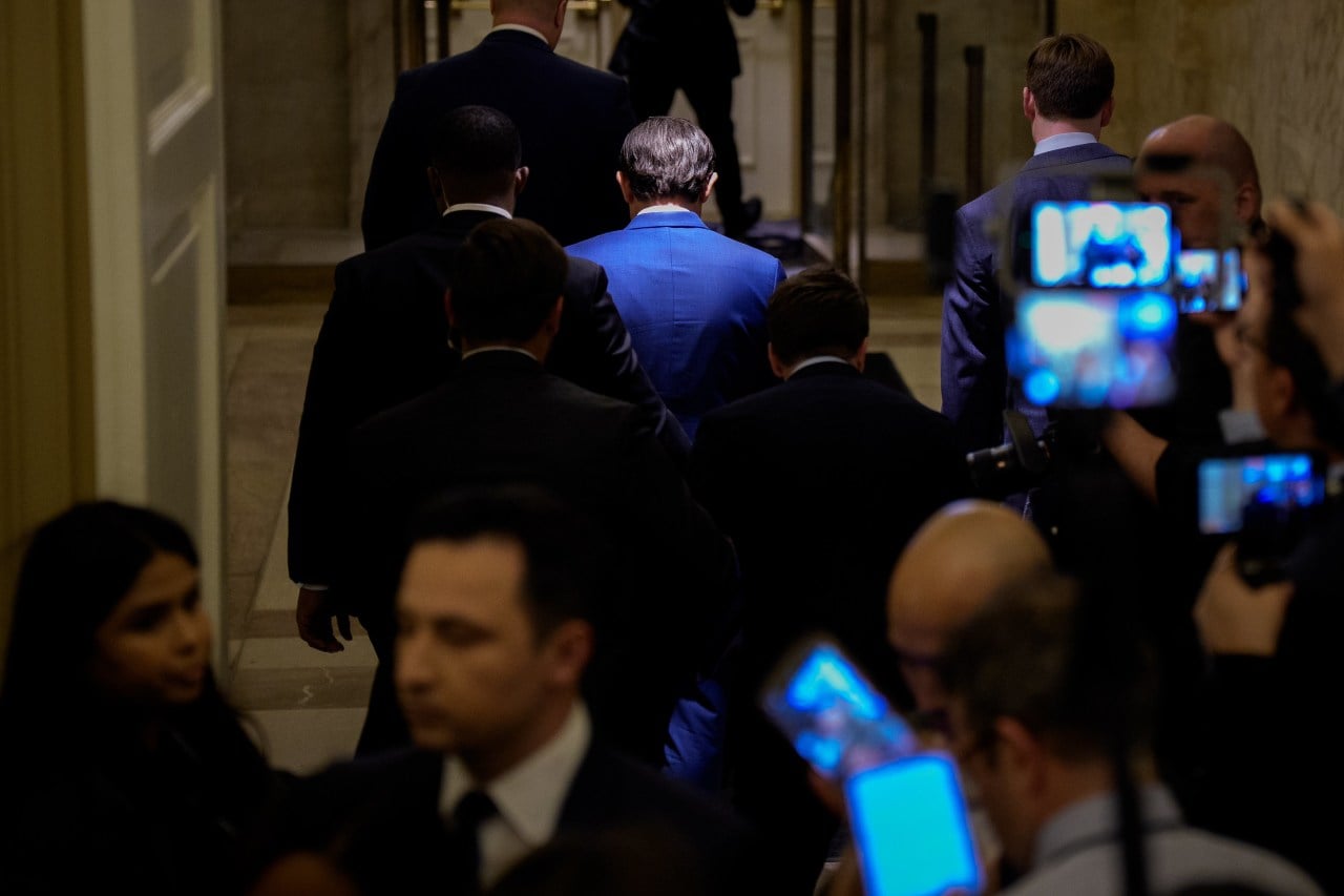 Johnson’s day is scheduled into 15- or 30-minute chunks, with some going longer such as party meetings or discussions with Trump. Johnson’s day is scheduled into 15- or 30-minute chunks, with some going longer such as party meetings or discussions with Trump.