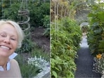 Pamela Anderson shares lush vegetable garden and sustainable lifestyle on Instagram.