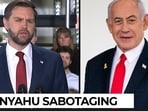 U.S. Vice President JD Vance has ignited controversy after accusing elements linked to the Israeli government of attempting to undermine the Trump administration's diplomatic outreach to Iran.