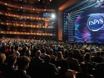 Host Marcello Hernández speaks at the ESPY Awards in the David H. Koch Theater at Lincoln Center Wednesday, July 15, 2026, in New York.