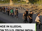 Big change in illegal immigration from India to USA