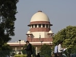 A view of the Supreme Court building in New Delhi (Burhaan Kinu/HT FLE PHOTO)