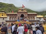 Chamoli: Devotees gather to offer prayers at the Badrinath Dham, in Chamoli, Sunday, July 12, 2026. (PTI FILE)