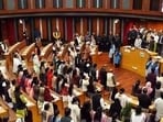 Elections for standing committee members were held in the Najafgarh, Shahdara South, Keshav Puram, Narela, Central and Karol Bagh zones. (HT Archive)