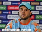 Netherlands batter Maxwell O'Dowd lashed out Netherlands batter Maxwell O'Dowd lashed out
