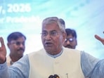 PP Chaudhary, chairman of the Joint Parliamentary Committee, at a press conference in Lucknow on Wednesday. (PTI PHOTO)