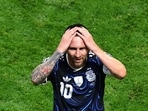 Soccer Football - FIFA World Cup 2026 - Semi Final - England v Argentina - Atlanta Stadium, Atlanta, Georgia, U.S. - July 15, 2026 Argentina's Lionel Messi celebrates after the match as they advance to the World Cup final (REUTERS)
