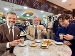 Matt Damon, Christopher Nolan and Tom Holland visited India as part of their The Odyssey promotions.