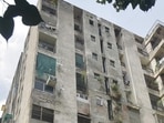 There had been a lot of complaints by residents to the GDA for the past several years, and the buildings have structural issues, a senior official told HT. (Sakib Ali/HT Photo)