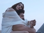 Kiara Advani and Yash in a still from Tabaahi song from Toxic.