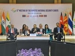 India's NSA Ajit Doval said there's an urgent need for us to collaborate, take decisive actions for our mutual benefit, 