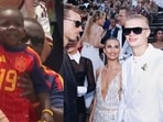While three-year-old Keyne Yamal (left) continues to steal hearts with his adorable antics at the WC, elsewhere Erling Haaland (right) is cementing his place as football's newest global sensation.