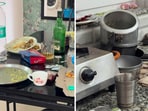 A Goa Airbnb host showed the condition of her property after the departure of guests.