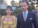 Urvashi with Tom in the video