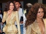Zendaya serves glamour in breathtaking golden ensembles for The Odyssey press tour.