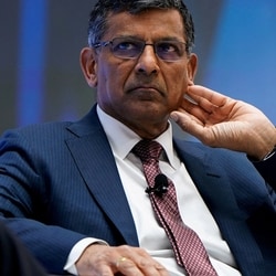 Former Reserve Bank of India governor Raghuram Rajan participates in a seminar. Rajan is among the experts appointed to the US Federal Reserve's monetary policy review task forces.