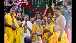 Jharkhand Governor, CM lead Jagannathpur Rath Yatra Jharkhand Governor, CM lead Jagannathpur Rath Yatra