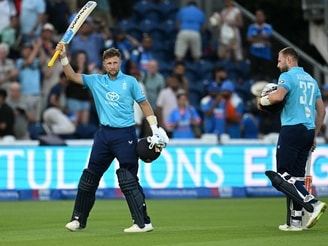 Joe Root held England's chase together with a composed unbeaten 99 from 133 deliveries as the hosts beat India by four wickets in the second ODI to level the series.