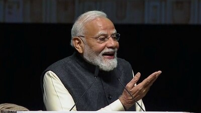 India's first hydrogen-powered train, set to be flagged off by Prime Minister Narendra Modi. (ANI)