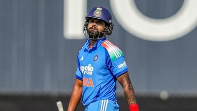 Shreyas Iyer tried hard to take India past 250, but he got dismissed for 66, and the visitors were eventually bundled out for 233. (ANI Pic Service) Shreyas Iyer tried hard to take India past 250, but he got dismissed for 66, and the visitors were eventually bundled out for 233. (ANI Pic Service)