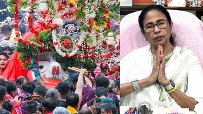 দিঘা জগন্নাথ ‘ধাম’ বিতর্কে মমতা বন্দ্যোপাধ্যায়ের উপরে উষ্মাপ্রকাশ করলেন পুরীর জগন্নাথ ধামের জগন্নাথদেবের মুখ্য পানিগ্রাহী জগন্নাথ দয়িতাপতি। (ছবি সৌজন্যে এএনআই এবং ফাইল ফেসবুক) দিঘা জগন্নাথ ‘ধাম’ বিতর্কে মমতা বন্দ্যোপাধ্যায়ের উপরে উষ্মাপ্রকাশ করলেন পুরীর জগন্নাথ ধামের জগন্নাথদেবের মুখ্য পানিগ্রাহী জগন্নাথ দয়িতাপতি। (ছবি সৌজন্যে এএনআই এবং ফাইল ফেসবুক)