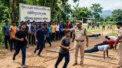 পুলিশ ও CAPF চাকরির জন্য ট্রেনিং দেবে পুলিশই। চালু পাইলট প্রজেক্ট। (ছবিটি প্রতীকী, সৌজন্যে ন্যানো ব্যানানা দিয়ে তৈরি করা)