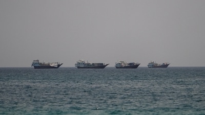 Overnight on July 13th Iranian missiles hit two tankers from the United Arab Emirates as they transited Hormuz, killing one sailor. (FILE IMAGE) Overnight on July 13th Iranian missiles hit two tankers from the United Arab Emirates as they transited Hormuz, killing one sailor. (FILE IMAGE)