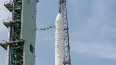 India’s first privately developed orbital rocket will lift off from Sriharikota on July 18, carrying four Indian and international technology payloads. India’s first privately developed orbital rocket will lift off from Sriharikota on July 18, carrying four Indian and international technology payloads.