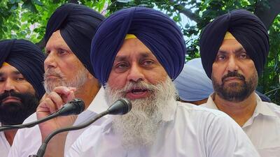 Sukhbir, on his part, said he will cooperate with the SIT while alleging that the case was being used for political purposes rather than justice. (HT) Sukhbir, on his part, said he will cooperate with the SIT while alleging that the case was being used for political purposes rather than justice. (HT)