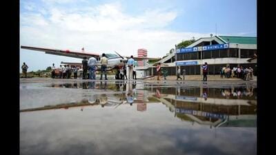 The Shimla Airport currently operates two daily arrivals and departures to Delhi and Dharamshala. (File) The Shimla Airport currently operates two daily arrivals and departures to Delhi and Dharamshala. (File)
