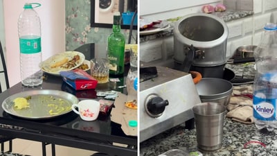 A Goa Airbnb host showed the condition of her property after the departure of guests. (Instagram/@stayandexplore1904) A Goa Airbnb host showed the condition of her property after the departure of guests. (Instagram/@stayandexplore1904)