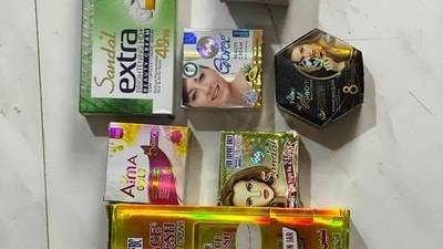 Several patients developed minor to major complications like neurological issues and autoimmune disorders. In severe cases, such creams could even cause irreversible damage to the kidneys, brain and skin; the doctors said. (HT PHOTO) Several patients developed minor to major complications like neurological issues and autoimmune disorders. In severe cases, such creams could even cause irreversible damage to the kidneys, brain and skin; the doctors said. (HT PHOTO)