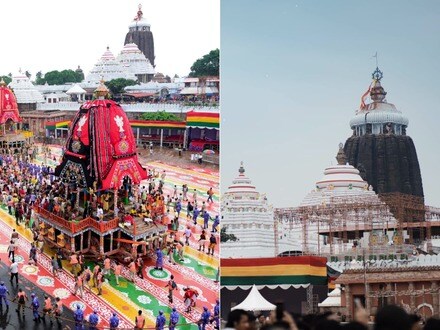আজ রথযাত্রা পালন করা হচ্ছে। (ছবি সৌজন্যে পিটিআই এবং Indian Post)
