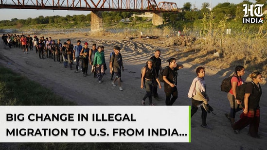 Big change in illegal immigration from India to USA
