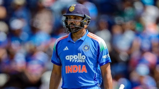 Rohit Sharma never looked comfortable during his 26 off 47 balls as he continues to remain under the scanner.(ANI Pic Service)